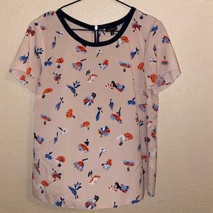 Talbots Floral Blouse, Size 10